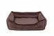 Лежак Dreamer Velour Chocolate для собак та котів, S 3104350 - онлайн-зоомагазин Хвіст і Дракон