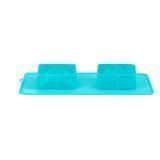 Миска складана WAUDOG Silicone,385х230х50 мм блакитний 50802 - онлайн-зоомагазин Хвіст і Дракон