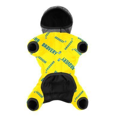 Комбінезон для собак WAUDOG Clothes малюнок "Сміливість", L50, В 70-74 см, С 47-50 см 5451-0231 - онлайн-зоомагазин Хвіст і Дракон