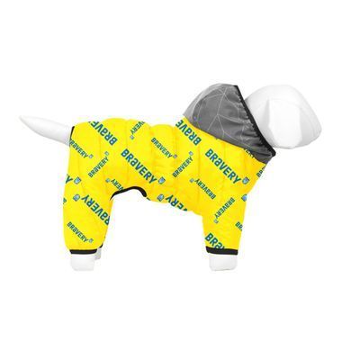 Комбінезон для собак WAUDOG Clothes малюнок "Сміливість", L50, В 70-74 см, С 47-50 см 5451-0231 - онлайн-зоомагазин Хвіст і Дракон