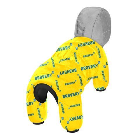 Комбінезон для собак WAUDOG Clothes малюнок "Сміливість", L50, В 70-74 см, С 47-50 см 5451-0231 - онлайн-зоомагазин Хвіст і Дракон