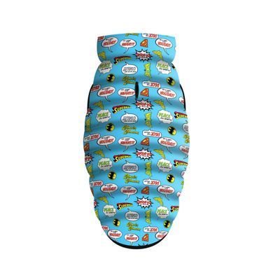 Курточка для собак WAUDOG Clothes з малюнком "Ліга Справедливості", M50, В 76-79 см, С 55-61 см 0950-4002 - онлайн-зоомагазин Хвіст і Дракон