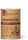 Вологий корм для дорослих собак Grandorf DUCK & TURKEY з качкою та індичкою GDW99403 - онлайн-зоомагазин Хвіст і Дракон