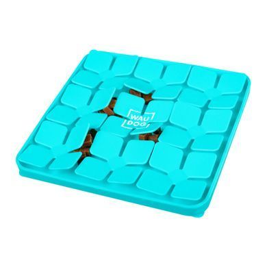Килимок для пошуку корму WAUDOG Silicone, 205х205х17 мм, блакитний 23512 - онлайн-зоомагазин Хвіст і Дракон