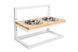 Миски на підставці з регульованою висотою Lift Natural Wood + White 3300166,1 - інтернет-магазин зоотоварів Hvist ta Drakon
