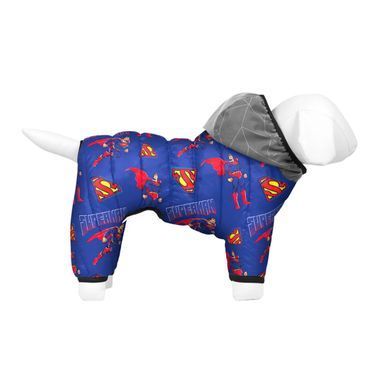 Комбінезон для собак WAUDOG Clothes малюнок "Сила Супермена", XS25, В 36-38 см, С 24-26 см 416-1079 - онлайн-зоомагазин Хвіст і Дракон