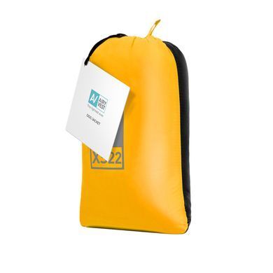 Курточка для собак AiryVest двостороння, XS22, A 20-22, B 33-35, C 19-21, жовто-чорна 1537 - онлайн-зоомагазин Хвіст і Дракон