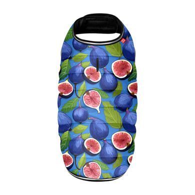 Курточка-накидка для собак WAUDOG Clothes, малюнок "Інжир", S, А 32 см, B 41-51 см, С 25-35 см 503-4053 - онлайн-зоомагазин Хвіст і Дракон