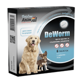 Антигельмінтний препарат AnimAll VetLine DeWorm для собак і цуценят 112943 - онлайн-зоомагазин Хвіст і Дракон