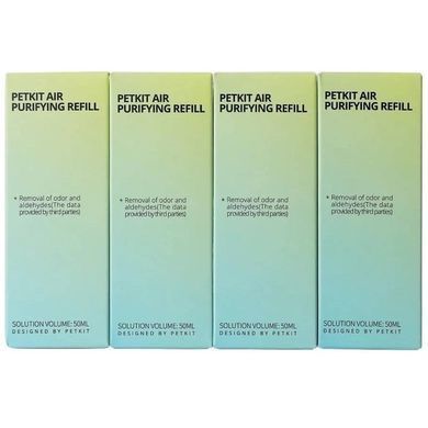 Рідина для освіжувача PETKIT Concentrated Air Purifying Refill-50ml*4 P9214 - онлайн-зоомагазин Хвіст і Дракон