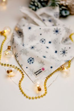 Festive bandana - Snowflakes 00059 photo