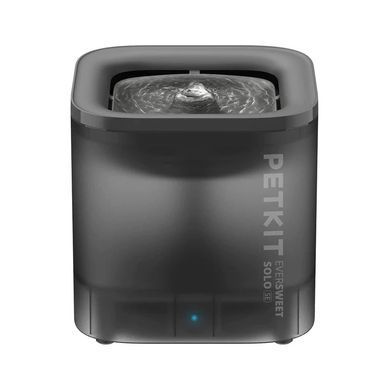 Поїлка PETKIT Eversweet SOLO SE Smart Pet Drinking Fountain Dark Grey P4103S - онлайн-зоомагазин Хвіст і Дракон