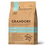 Сухий низькозерновий корм для дорослих собак дрібних порід Grandorf White Fish Mini із білою рибою 3 кг 93303 - онлайн-зоомагазин Хвіст і Дракон