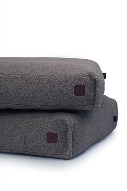 Подушка-лежак Memory Foam Teddy Ash для собак малих та середніх порід, S 3104455 - онлайн-зоомагазин Хвіст і Дракон