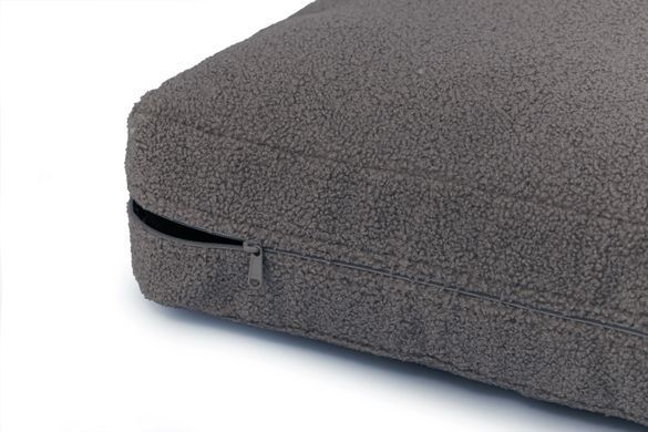 Подушка-лежак Memory Foam Teddy Ash для собак малих та середніх порід, S 3104455 - онлайн-зоомагазин Хвіст і Дракон