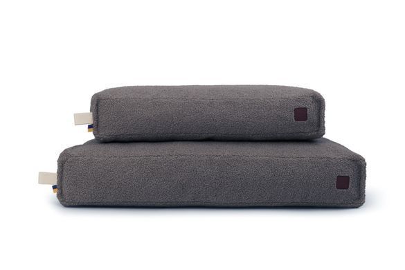 Подушка-лежак Memory Foam Teddy Ash для собак малих та середніх порід, S 3104455 - онлайн-зоомагазин Хвіст і Дракон
