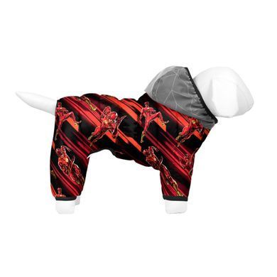 Комбінезон для собак WAUDOG Clothes малюнок "Швидкість Флеша", S30, В 57-59 см, С 40-43 см 418-1080 - онлайн-зоомагазин Хвіст і Дракон