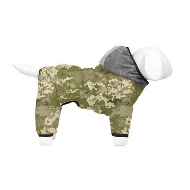 Комбінезон для собак WAUDOG Clothes, малюнок "Мілітарі", XS30, В 40-43 см, С 27-30 см 417-4026 - онлайн-зоомагазин Хвіст і Дракон