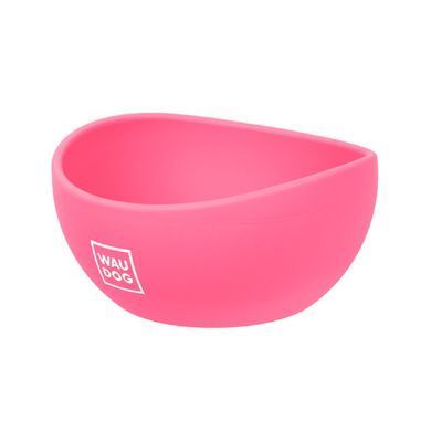 Миска WAUDOG Silicone, 250 мл рожевий 50817 - онлайн-зоомагазин Хвіст і Дракон