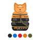 Шлея Dog Extreme з нейлону для котів з повідцем (ширина 10мм, А:20-30см, В:25-40см, довжина 110см) хакі 428531 - онлайн-зоомагазин Хвіст і Дракон