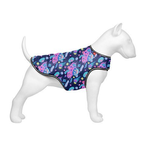 Курточка-накидка для собак WAUDOG Clothes, малюнок "Рік та Морті 1", L, А 41 см, B 58-70 см, С 42-52 см 505-0280 - онлайн-зоомагазин Хвіст і Дракон