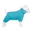 Дощовик для собак WAUDOG Clothes, водонепроникний, S40, В 56-59 см, С 37-40 см, блакитний 19862 - онлайн-зоомагазин Хвіст і Дракон