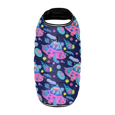 Курточка-накидка для собак WAUDOG Clothes, малюнок "Рік та Морті 1", XXS, А 23 см, B 29-36 см, С 14-20 см 501-0280 - онлайн-зоомагазин Хвіст і Дракон