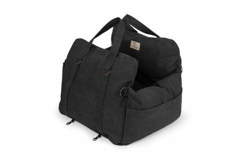 Автокрісло-лежак для собак Buggy Canvas Graphite Harley & Cho 3104422 - онлайн-зоомагазин Хвіст і Дракон