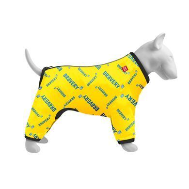 Вітровка для собак WAUDOG Clothes, малюнок "Сміливість", M35, В 59-62 см, С 37-40 см 5336-0231 - онлайн-зоомагазин Хвіст і Дракон