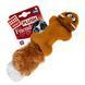 Іграшка для собак Білка з 2-ма пищалками GiGwi Plush Friendz 75066,2 - інтернет-магазин зоотоварів Hvist ta Drakon