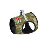 Шлея для собак м'яка WAUDOG Clothes з QR паспортом, "Мілітарі", XS1, В 24-27 см, С 18-20 см 220-4026 - онлайн-зоомагазин Хвіст і Дракон