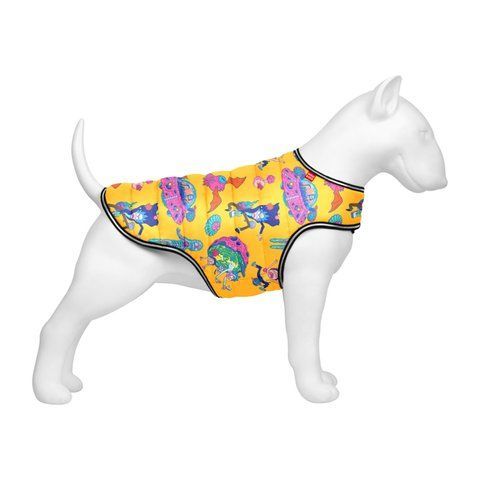 Курточка-накидка для собак WAUDOG Clothes, малюнок "Рік та Морті 3", XXS, А 23 см, B 29-36 см, С 14-20 см 501-0282 - онлайн-зоомагазин Хвіст і Дракон