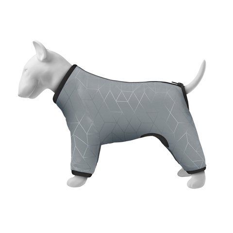 Вітровка для собак WAUDOG Clothes світловідбивна, S35, В 47-51 см, С 35-39 см 5427 - онлайн-зоомагазин Хвіст і Дракон