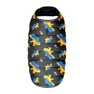 Куртка-накидка для собак WAUDOG Clothes, малюнок "Дім", XXS, А 23 см, B 29-36 см, С 14-20 см 501-0230 - онлайн-зоомагазин Хвіст і Дракон
