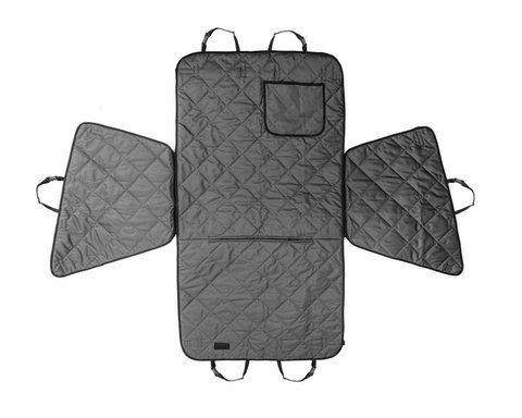 Автогамак для собак в авто Saver на два сидіння Gray від Harley & Cho 3103549 - онлайн-зоомагазин Хвіст і Дракон