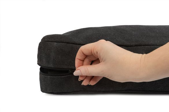 Подушка Memory Foam Canvas Graphite для собак маленьких та середніх порід, S 3104424 - онлайн-зоомагазин Хвіст і Дракон