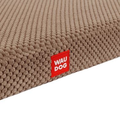 Лежанка для собак WAUDOG Relax, Доріс велюр, зі знімним чохлом, М, Ш 80 см, Д 55 см 131114 - онлайн-зоомагазин Хвіст і Дракон