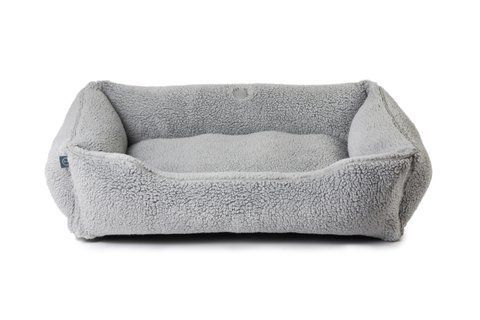 Лежак Dreamer Fur Gray для собак та котів,  S 3103709 - онлайн-зоомагазин Хвіст і Дракон