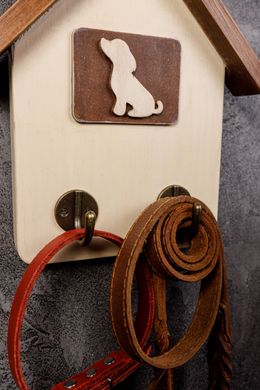 Holder for collar and leash - Happy Dog 00077 photo