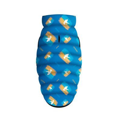 Курточка для собак WAUDOG Clothes малюнок "Прапор", S30, В 58-62 см, С 42-46 см 5731-0229 - онлайн-зоомагазин Хвіст і Дракон