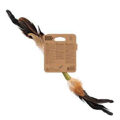 Іграшка для котів WAUCAT Fun Natural Паличка, 40 см 6230 - онлайн-зоомагазин Хвіст і Дракон