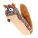 Іграшка для собак Білка з пищалкою GiGwi Plush Friendz 75309,1 - інтернет-магазин зоотоварів Hvist ta Drakon