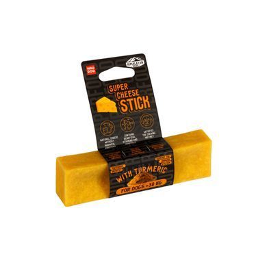 Ласощі для собак WAUDOG Superfood Сирна паличка з куркумою, L, 95 г 4466 - онлайн-зоомагазин Хвіст і Дракон