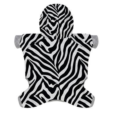 Комбінезон для собак WAUDOG Clothes малюнок "Зебра", софтшелл, S32, B 42-47 см, С 28-33 см 305-0055 - онлайн-зоомагазин Хвіст і Дракон