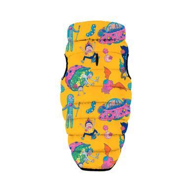 Курточка для собак WAUDOG Clothes малюнок "Рік та Морті 3", XS22, В 33-36 см, С 19-22 см 0922-0282 - онлайн-зоомагазин Хвіст і Дракон