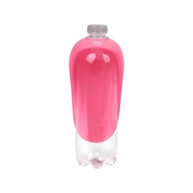 Поїлка-насадка на пляшку WAUDOG Silicone, 165х90 мм рожевий 50777 - онлайн-зоомагазин Хвіст і Дракон