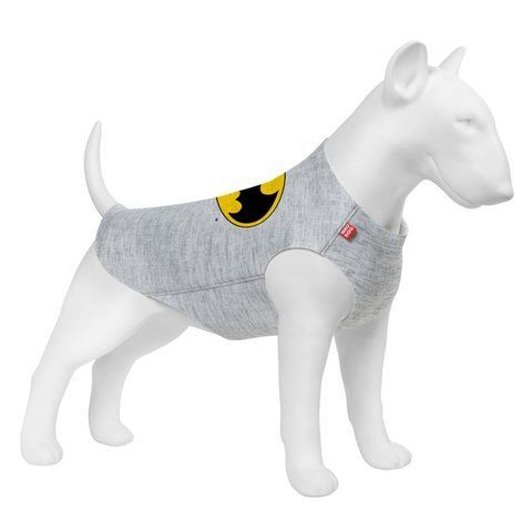Майка для собак WAUDOG Clothes малюнок "Бетмен лого", M45, B 64-70 см, С 35-40 см 298-2001 - онлайн-зоомагазин Хвіст і Дракон